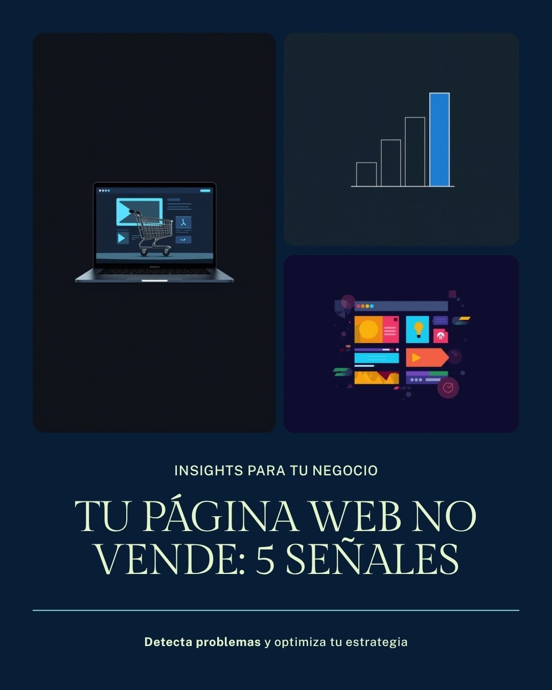 Tu página web no vende: 5 señales fáciles de detectar hoy